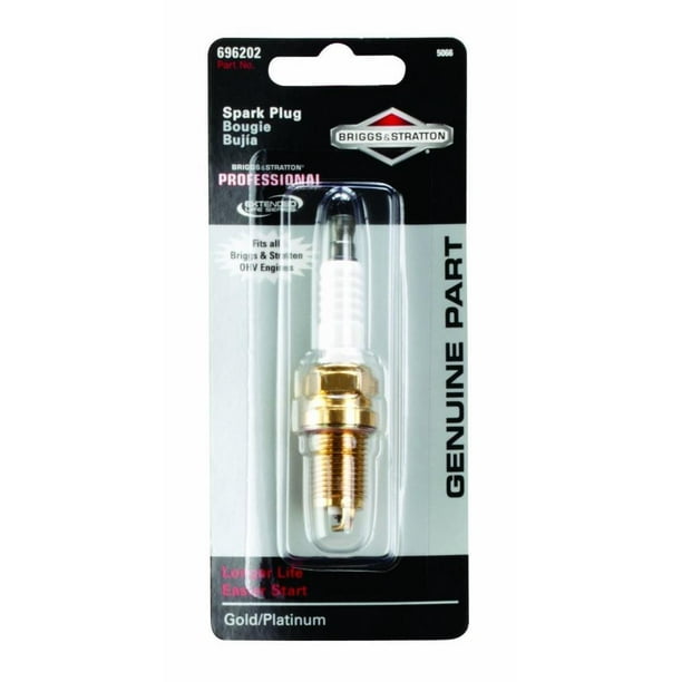 Briggs and Stratton Spark Plug Platinum For OHV Engines 496202 5066K