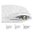 thumbnail image 3 of Almohadas Nooz Responsive Foam 2 pack Tamaño King Size 80x40 cm Memory Foam Nooz Memory Foam 2 Pack, 3 of 6