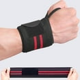 thumbnail image 4 of Lifetechs Gym Wrist Brace Lifting Wrist Strap with Thumb Loop Fastener Tape Design Soft Carpal Tunnel Arthritis Pain Relief Wrist Protector Strap, 4 of 8