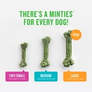 MINTIES Dog Dental Bone Treats, Dental Chews for Large Dogs, 24 Count, Shelf-Stable
