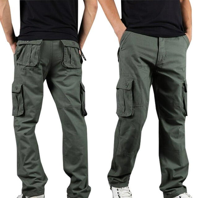 TopLLC Pantalon Cargo pour Homme en Ripstop, Pantalon Tactique Léger EDC de Randonnée et de Travail, Pantalon Cargo d'Extérieur avec Multiples Poches
