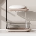 thumbnail image 4 of CaiHome Portable Travel Soap Case with Lid and Leakproof Seal for Bathroom Shower Gym Camping Vacation with Waterproof Drainage Design for Bar Soap Holder of Gray., 4 of 9
