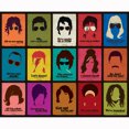 thumbnail image 2 of Pósteres de cantantes minimalistas, colección de cantantes famosos, letras de canciones de arte pop, pinturas, impresiones en lienzo, arte de pared para fanáticos, decoración de la habitación del hoga, 2 of 5