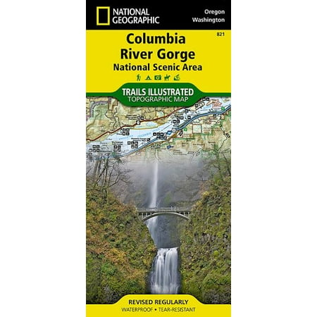 National Geographic Maps: Trails Illustrated: Columbia River Gorge National Scenic Area - Folded Map