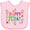 AD-Pink, variant on Inktastic Happy Pi Day Girls Girls Baby Bib