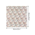 thumbnail image 3 of Floral Chiffon Scarves Square Skinny Long Neck Scarf Neckerchief, 3 of 7