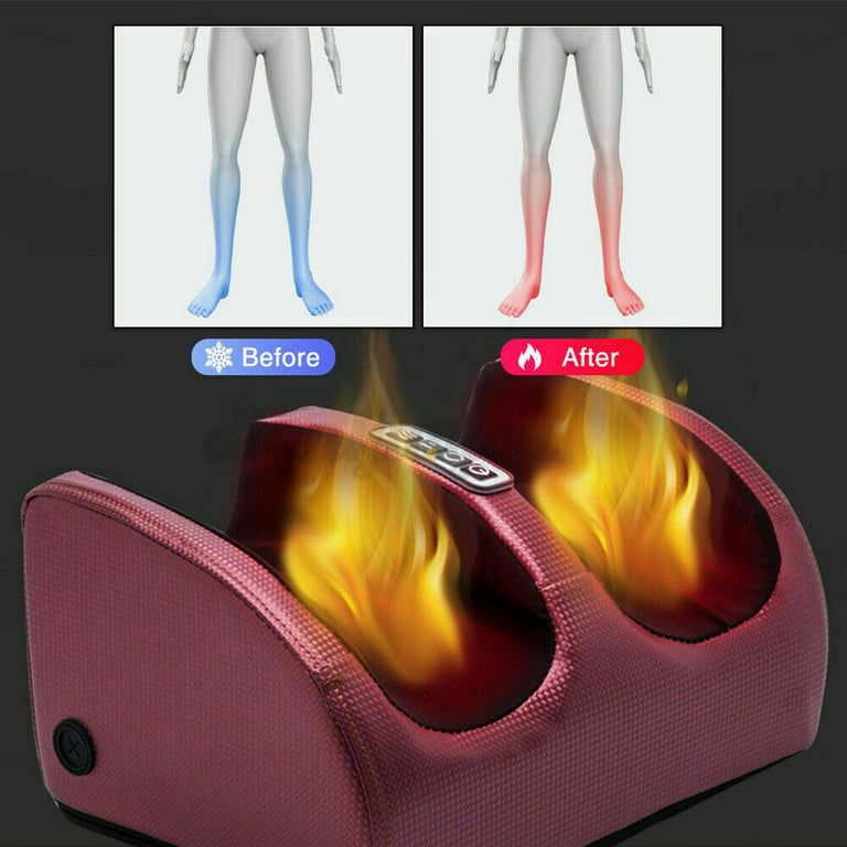 Nekteck Foot Massager Machine with Heat - Massagers
