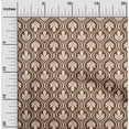 thumbnail image 2 of oneOone Polyester Spandex Brown Fabric Asian Block Diy Clothing Quilting Fabric Print Fabric By Yard 56 Inch Wide, 2 of 4
