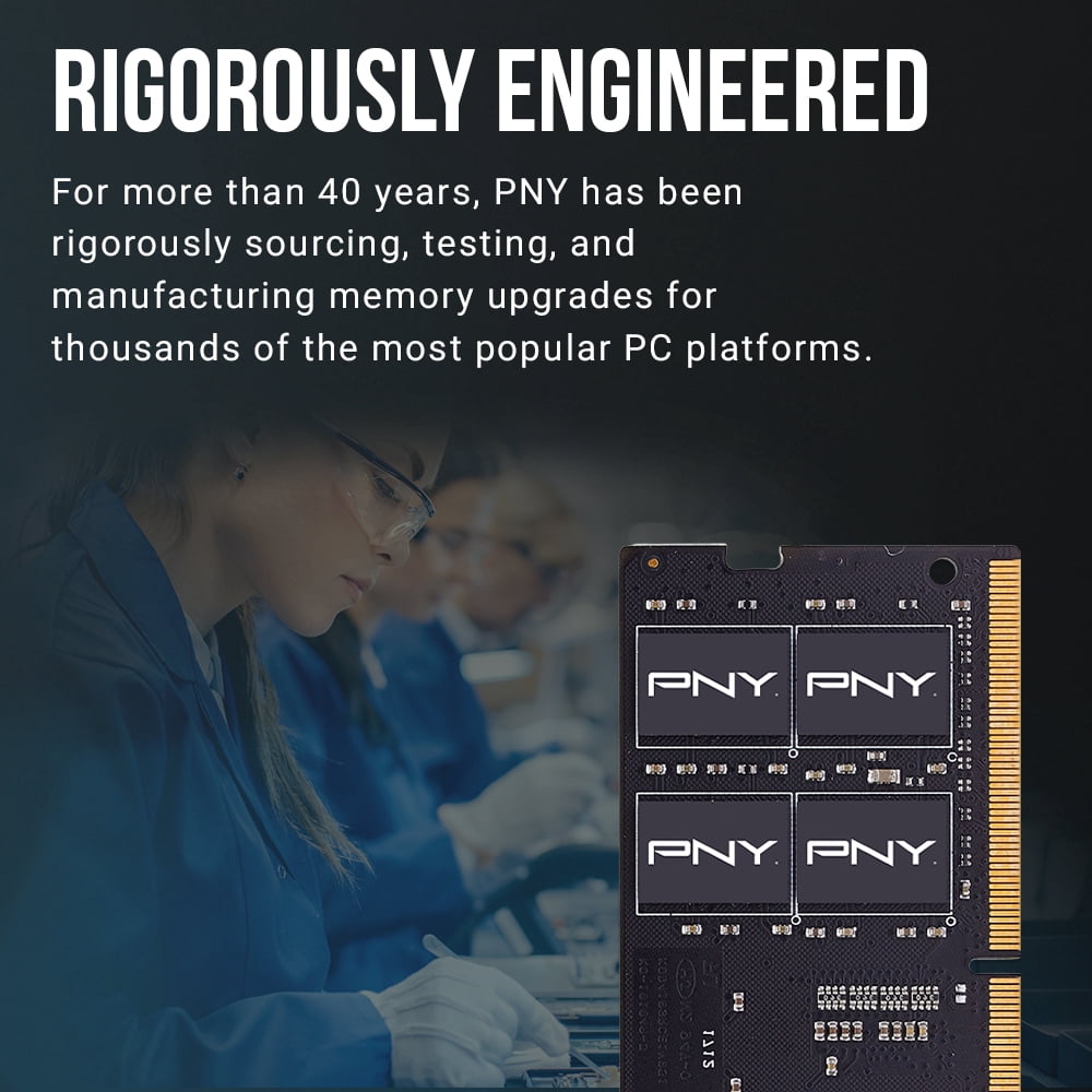 PNY 32GB (2x16GB) Performance DDR4 3200MHz Notebook Memory Kit