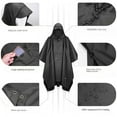 thumbnail image 3 of Two sets Three-in-one Multi-functional Portable Cape Raincoat Outdoor Canopy Cloth Climbing Rainstorm Poncho, 3 of 3