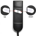 thumbnail image 3 of Lift Chair Remote Replacement, 5 Pin 2 Button Power Recliner Remote for Okin Limoss Pride - Straight, 3 of 6