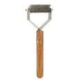 thumbnail image 2 of Puppy Dematting Brush,Pet Undercoat Rake Brush Dog Deshedding Rake Comb Pet Undercoat Rake Optimized for Excellence, 2 of 9