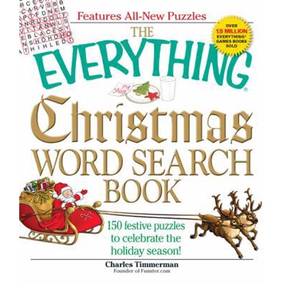 Pre-Owned The Everything Christmas Word Search Book: 150 festive puzzles to celebrate the holiday season! (Paperback) 1605506729 9781605506722