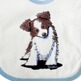 thumbnail image 4 of Inktastic Australian Shepherd Boys or Girls Baby Bib, 4 of 4