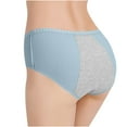 thumbnail image 5 of GigrtiJin Womens Cute Seamless Underwear Sweat Proof Breathable Briefs Ladie's Hipster Pentis, 5 of 7