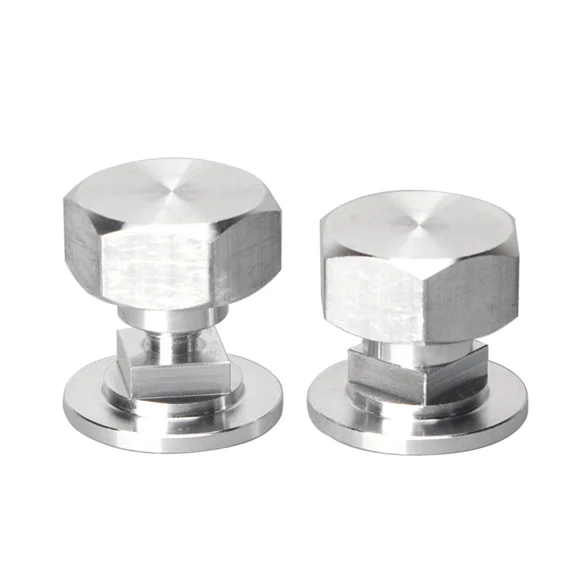Light Weight Aluminum Pipeliner Helmet Fasteners (Hex Head)