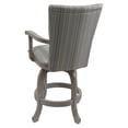 thumbnail image 3 of Home Square 30" Swivel Wood Bar Stool with Base in Natural Fun - Set of 3, 3 of 4