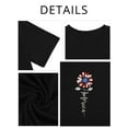 thumbnail image 3 of XCHQRTI Faith 4th of July Shirt Plus Size Women Graphic Tees Summer Short Sleeve Tops, 3 of 7