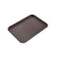 thumbnail image 2 of Kearding Bandejas plásticas de comida rápida fáciles de limpiar amplia gama de usos bandeja de comedor rectangular bandeja de comedor para Herramientas y accesorios para hornear Café S, 2 of 6