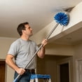 thumbnail image 7 of 1 Pcs Ceiling Dusting Broom, Extendable Cleaning Duster, Long Handle Duster, Spider Web Removal Tool, Household Surface Dusting Tool, Multi Purpose Home Cleaning Tool, 51.18 Inch, 7 of 7
