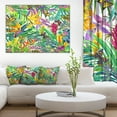 thumbnail image 1 of Design Art - Tropical Leaves and Flowers, 1 of 3