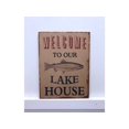 thumbnail image 1 of Lake House Wooden Sign Wall Decor, 1 of 1