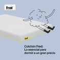 thumbnail image 4 of Colchón de Espuma Fred Matrimonial Adulto, 14cm de Alto, Colchón en Caja, Firme, Hecho en México blanco Matrimonial, 4 of 8