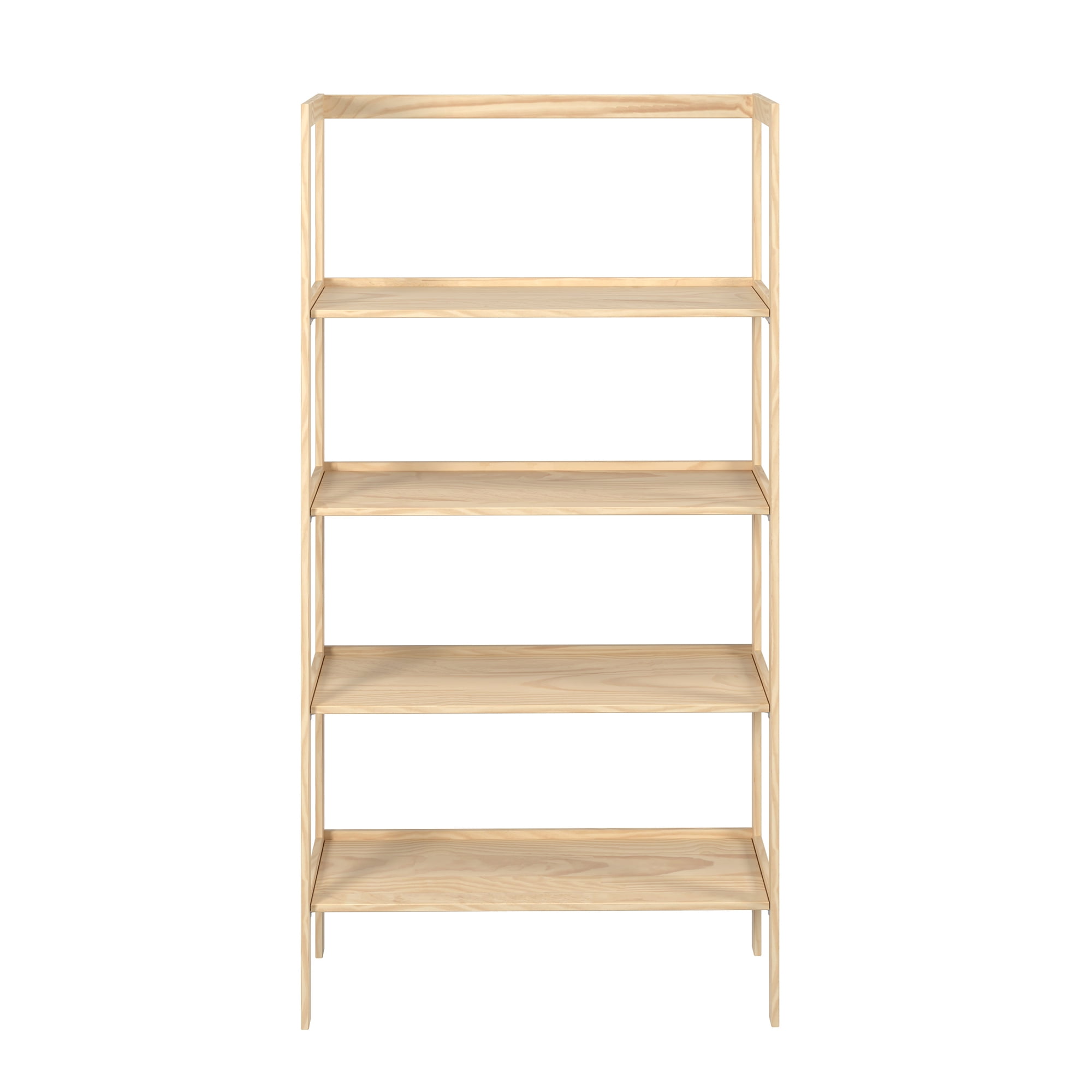 Jela Solid Wood 4 Shelf Unassembled Pantry Shelving - Unfinished