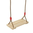 thumbnail image 3 of The  Plate Made Of Quality Pine Wood Material Children Hanging , Safe To Use Swing, Multi-strand Braided Rope For Indoor Children Adults Outdoor, 3 of 8