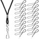 thumbnail image 1 of FOMIYES 20Ud Cuerda Lanyard Para Silbato Con Clip Metálico Resistente Para Entrenamiento, Camping Y Hiking, 1 of 8