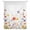 White, variant on Spring Floral Sheer Curtains 45 Inches Long, Butterfly Summer Botanical Vintage Light Filering Curtains, Breathable Simi Curtain Privacy Drapes for Kitchen Bathroom Lightweight Small Window Treatment