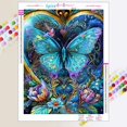 thumbnail image 2 of Pintura de diamantes 5d de mariposa y flores, bordado de arcoíris de fantasía, arte artesanal, punto de cruz, mosaico, decoración del hogar, regalo, 2 of 4
