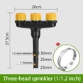 thumbnail image 1 of RXIRUCGD Agricultural Watering Sprinkler Watering Machine Plastic Large Watering, 1 of 2