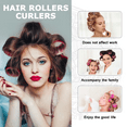thumbnail image 3 of 29Pcs Hair Rollers,Jumbo Hair Rollers 3 Size Self Grip Hair Curlers for Long Hair Salon Hairdressing Curlers Rollers for Women, 3 of 5