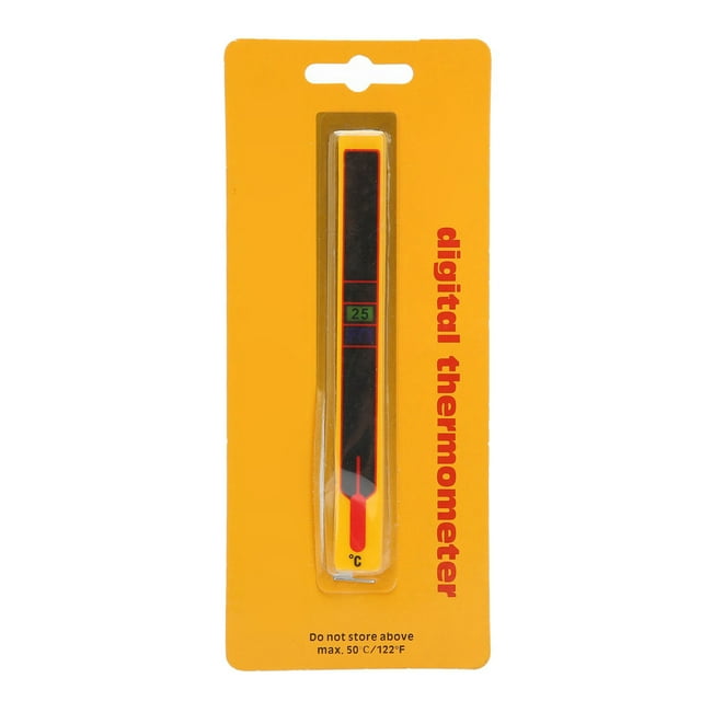 Aquarium Thermometer Strip Adhesive Digital Temperature Display Fish Tank Thermometer Sticker for Aquarium Fish Tank