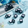 thumbnail image 5 of 36 Pack Gemstone Display Box Acrylic Diamond Display Case Black Jewelry Box with Clear Lids White Sponge 0.8x0.6" for Treat Gems Coins Diamond Gift Packing, 5 of 9