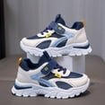 thumbnail image 6 of yboeqw Boys Girls Breathable Mesh Running Shoes Soft Sole Lightweight Casual School Sneakers Size 1, 6 of 7