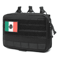 thumbnail image 3 of Bolsa Táctico Militar Con Porta Cargadores Apilables Triples Xtellar Negro, 3 of 4
