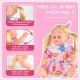 thumbnail image 2 of Baby Doll Stroller Toys Set with 14" Baby Doll, 22 Pcs Baby Doll Accessories, Pretend Play Toys for Toddlers Girls 3-6 Years, 2 of 8