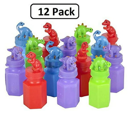 Dinosaur Bubble Bottles - 1 - For Boys, Girls, Parties, Gifts, & Birthdays - By