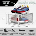 thumbnail image 4 of Organizadores Transparentes para Zapatos, Apilables y Multifuncionales Para Hogar (12 Piezas), 4 of 9