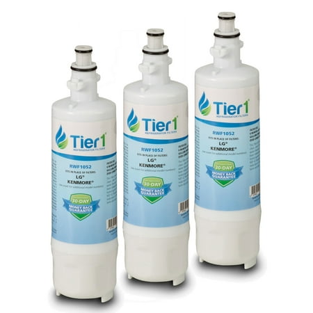 Tier1 Replacement for LG LT700P, ADQ36006101, ADQ36006102, Kenmore 46-9690, 469690 Refrigerator Water Filter 3
