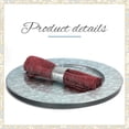 thumbnail image 4 of y 8 Set Metal Charger Plates Metal Napkin Ring Set 13 Inches Galvanized Chargers for Dinner Plates Rustic Style Silver for Farmhouse Dining Table Kitchen As Pictures Show, 4 of 5