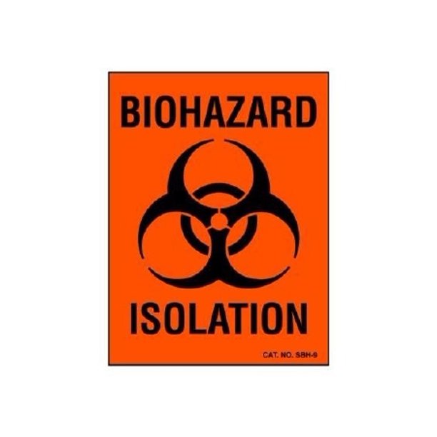 Shamrock Scientific Chemical Hazard Label SBH9PK 100 Each / Pack