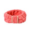 thumbnail image 1 of Qarigey Bandas para el cabello Bowknot de cara ajustable Coral Fleece Diadema deportiva Accesorios de peinado para maquillaje de spa Cuidado de la Ropa, zapatos y accesorios Miscelánea Melon rojo Qarigey AP010837-11, 1 of 6