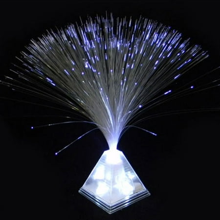Party Lights Fiber Optic Pyramid Centerpiece White Set Of 24 Party Lights Fiber Optic Pyramid Centerpiece White Set Of 24