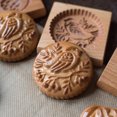 thumbnail image 4 of Carved Wooden Cookie Mold Kitchen Cookie Cutter Gingerbread,Cookie Stamp Molds for Springerle,Tragacanth,Marzipan,Gingerbread (Bird), 4 of 9