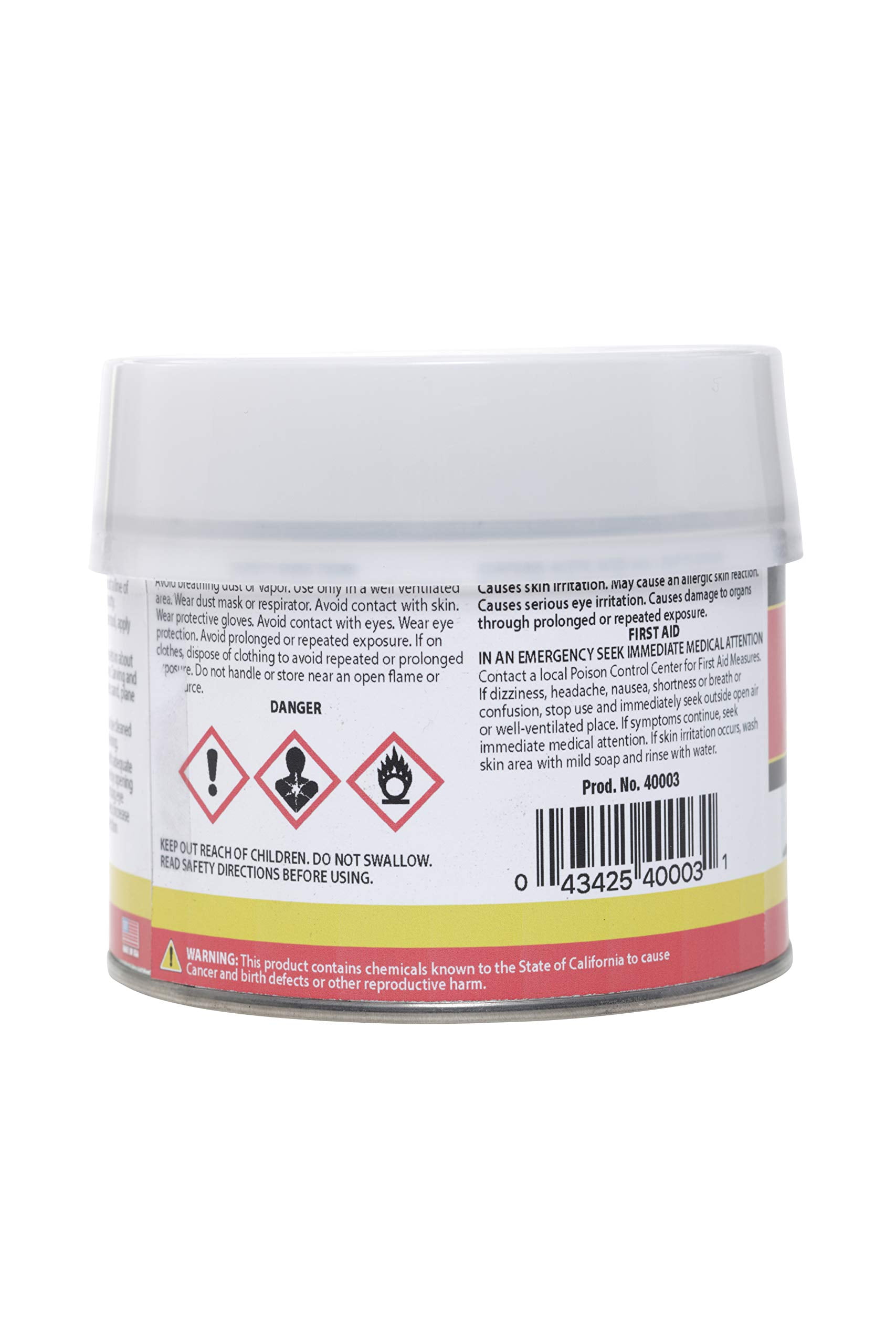 J-B Weld 40003 Wood Restore Repair Putty - 0.75 Pt. Putty, 0.75 Oz. Hardener