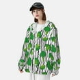 thumbnail image 3 of Lsque Broccoli 2 Pattern UPF 50+ Lightweight Sun Protection Men's Women's Long Sleeve Shirt, Hoodie Performance -Small, 3 of 7
