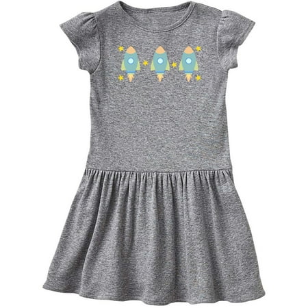 

Inktastic Space Cute Rocket Gift Toddler Girl Dress